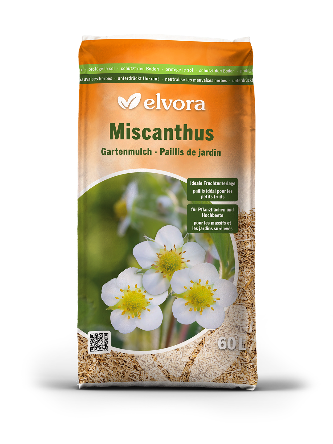elvora Miscanthus Gartenmulch